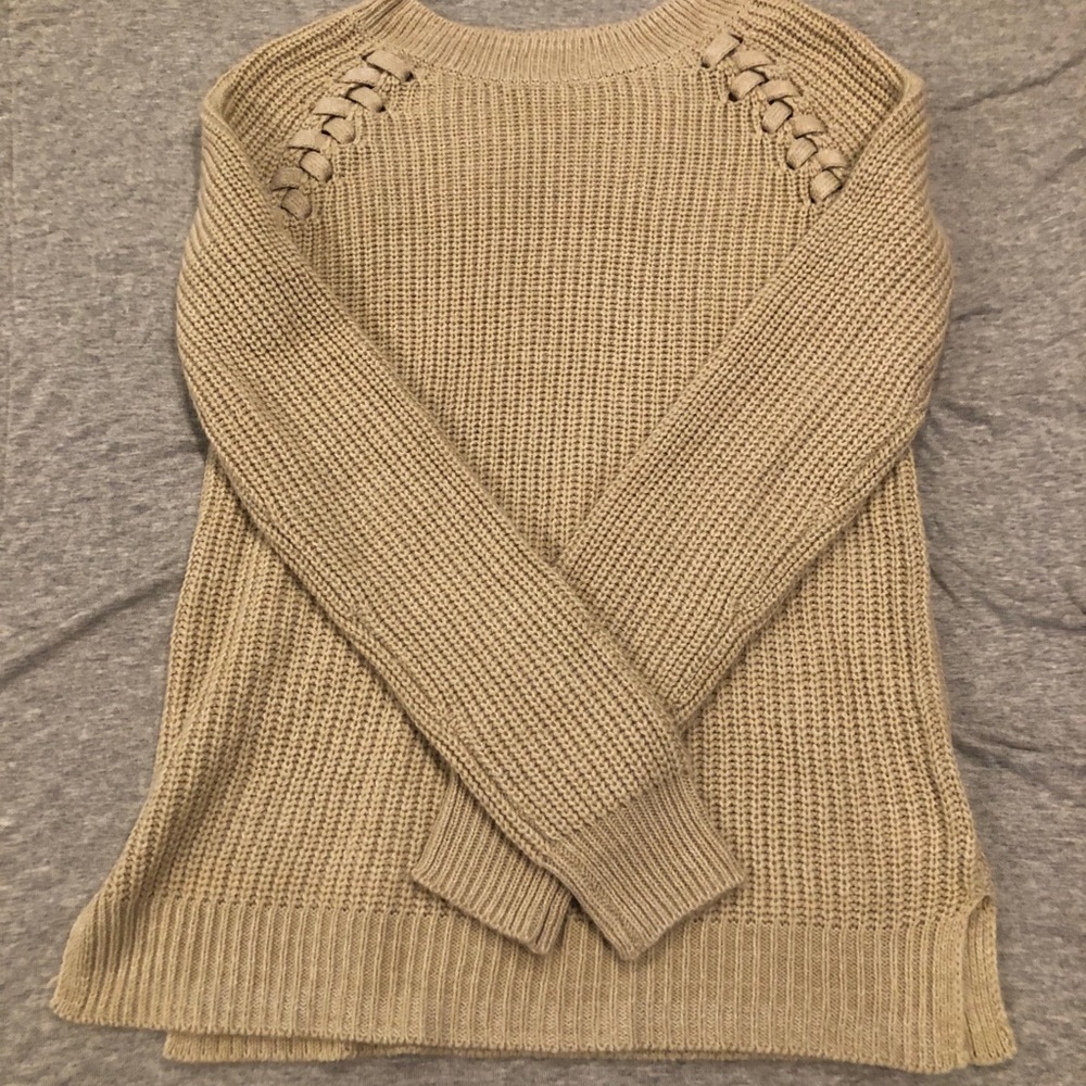 Tan sweater
